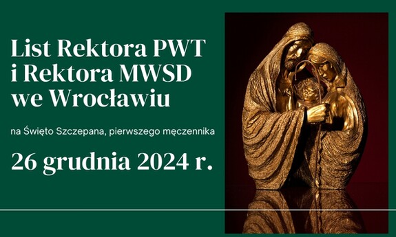 List Rektorów na dzień 26 grudnia 2024 roku