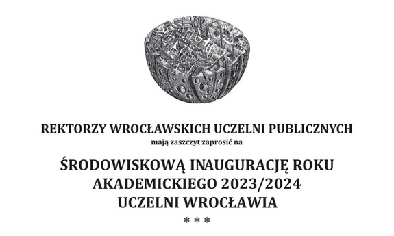 Środowiskowa inauguracja roku akademickiego 2023/2024