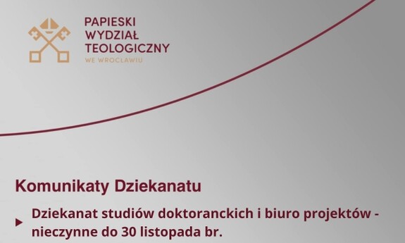 Praca dziekanatu studiów doktoranckich i biura projektów