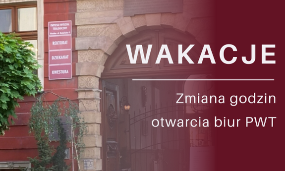 Wakacje - Godziny otwarcia biur