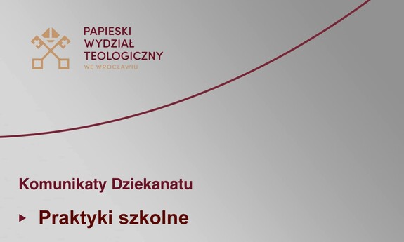 Praktyki szkolne - wykaz dokumentów