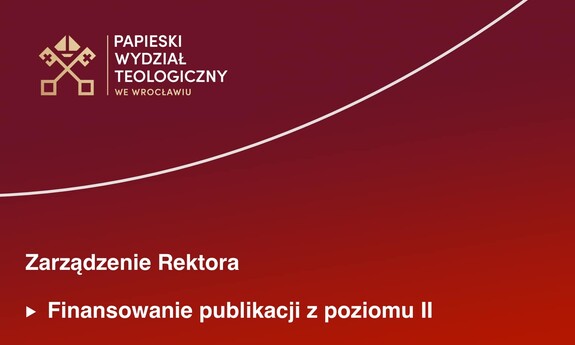 Finansowanie publikacji z poziomu II