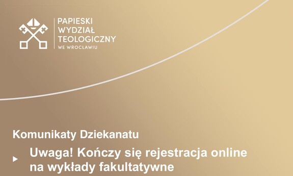 Kończą się zapisy na zajęcia fakultatywne