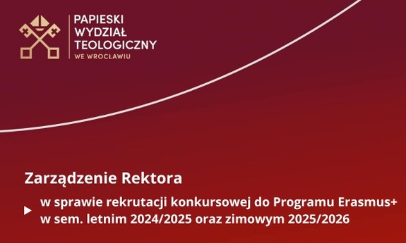 Zarządzenie Rektora w sprawie rekrutacji konkursowej do Programu Erasmus+